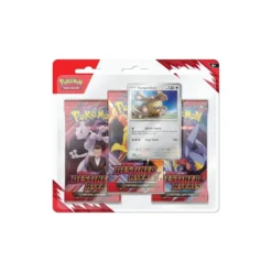 Pokemon Scarlet and Violet Destined Rivals 3 Pack Blister Kangaskhan