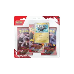 Pokemon Scarlet and Violet Destined Rivals 3 Pack Blister Zebstrika